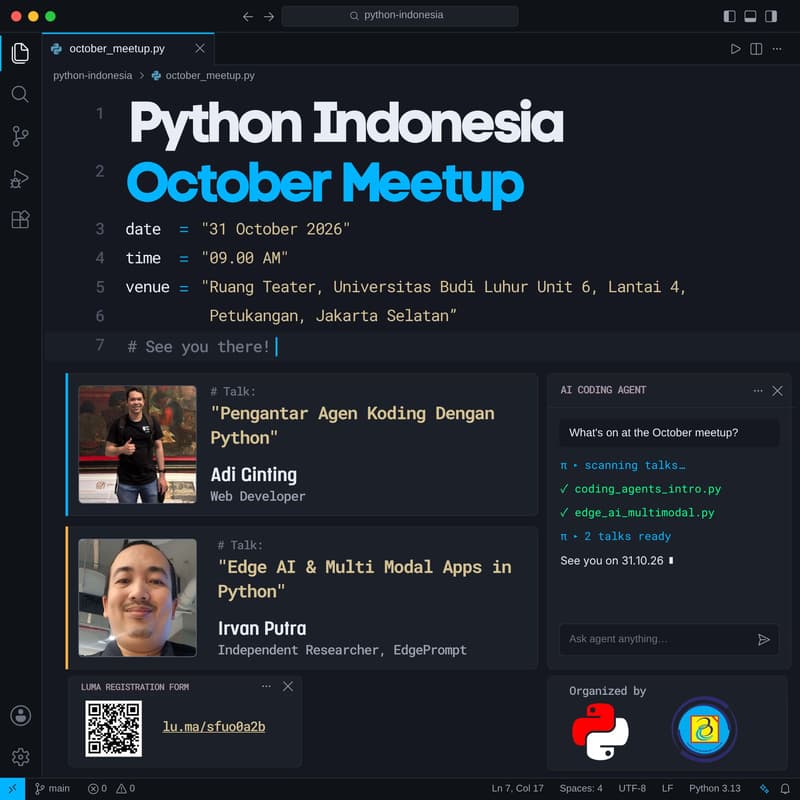 Cover Image for PythonID Jakarta October Meetup