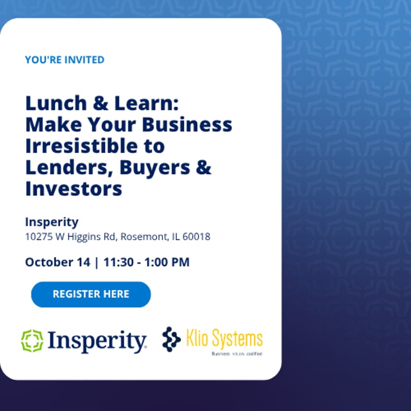 Cover Image for Make Your Business Irresistible to Lenders, Buyers & Investors