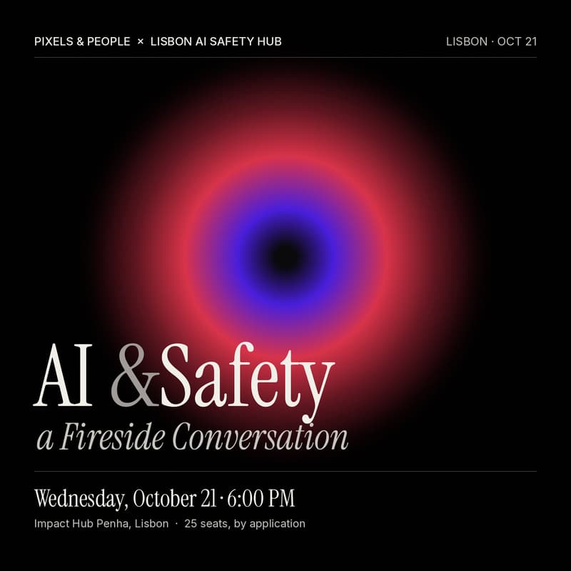Cover Image for AI & Safety: a Fireside Conversation