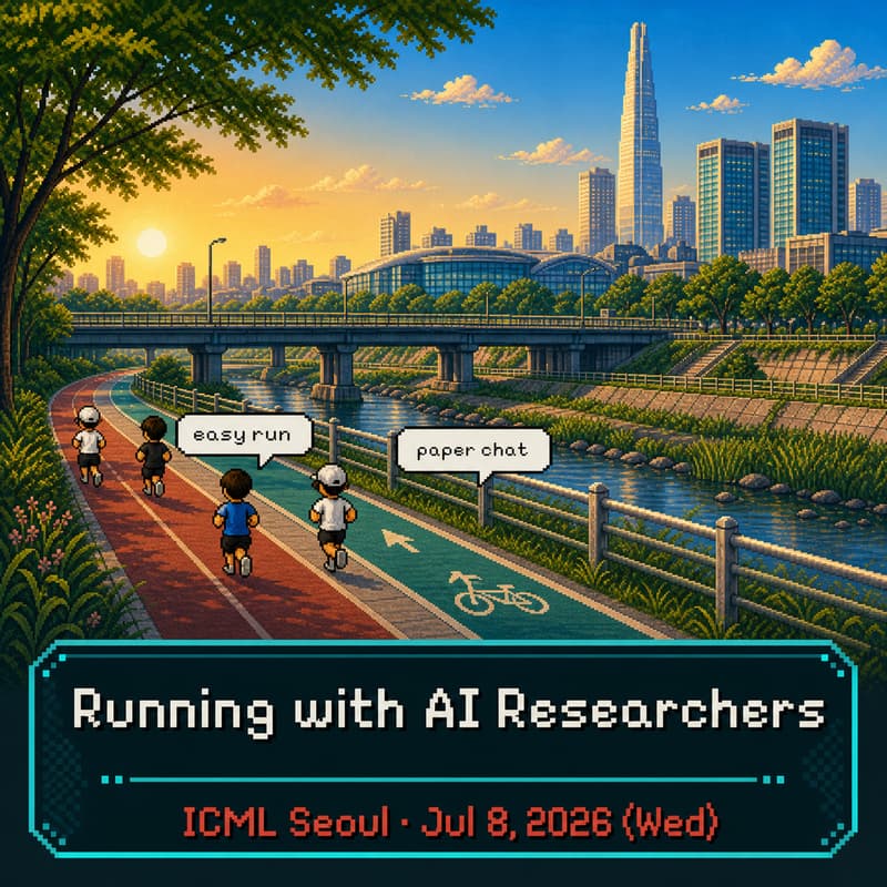 Cover Image for Running with AI Researchers @ ICML