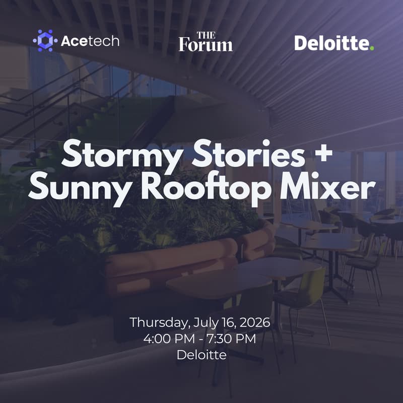 Cover Image for Stormy Stories + Sunny Rooftop Mixer