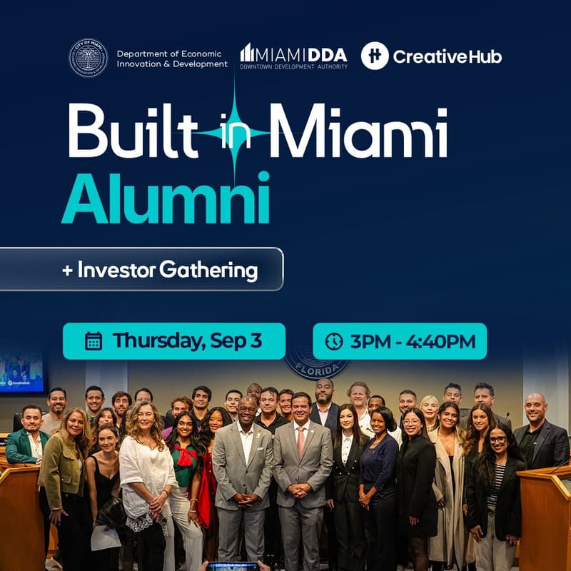 Cover Image for Built In Miami Alumni & Investor Gathering