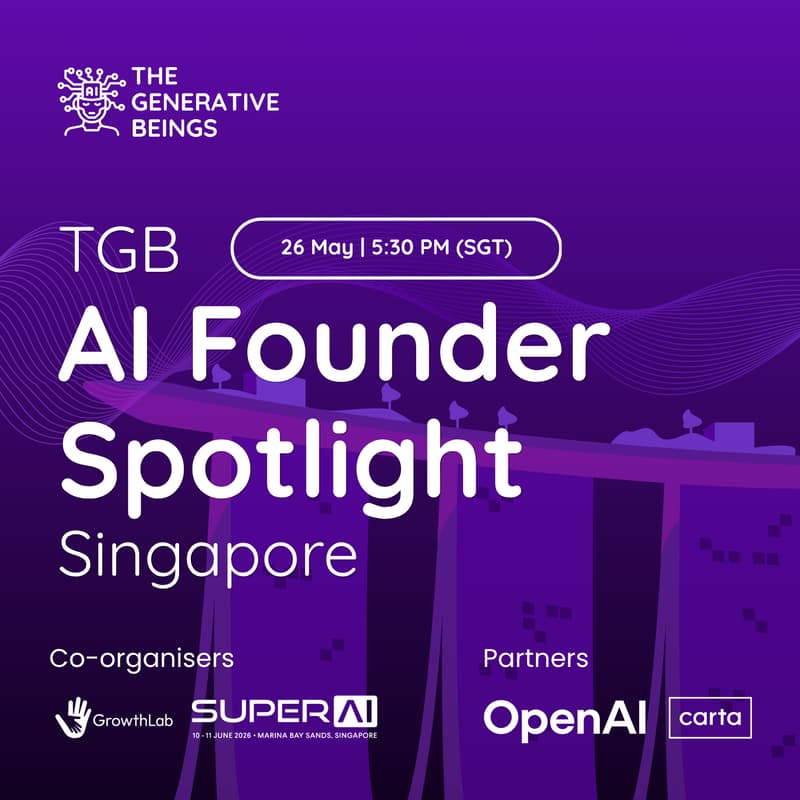 Cover Image for TGB AI Founder Spotlight | Singapore