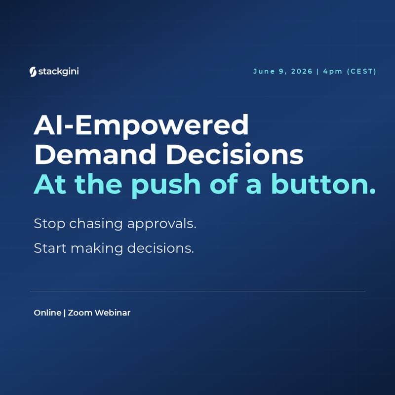 Cover Image for Webinar | AI-Empowered Demand Decisions at the Push of a Button