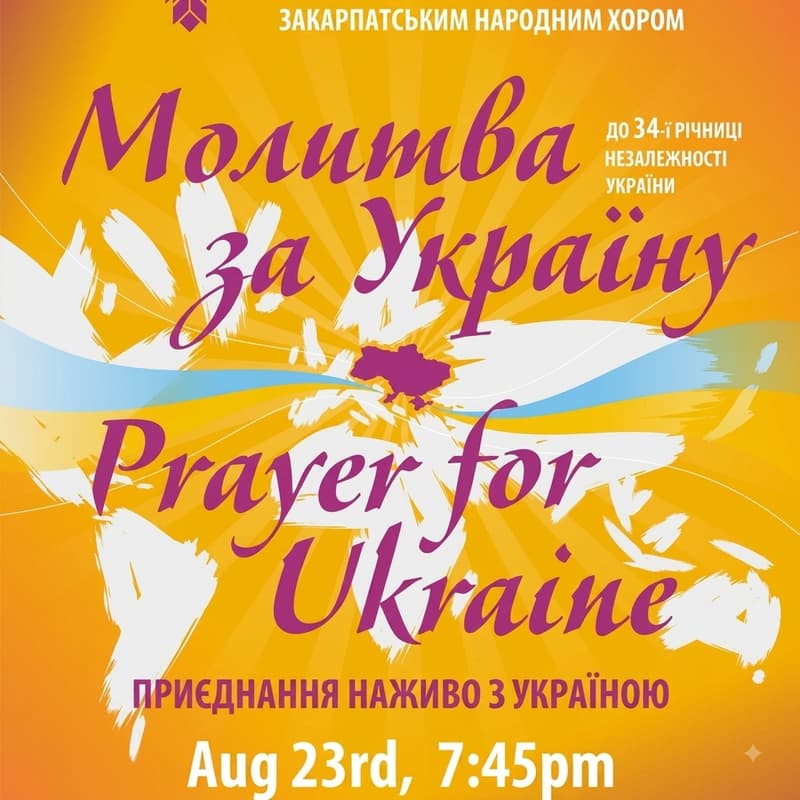 Cover Image for Sing "Prayer for Ukraine" together with us!