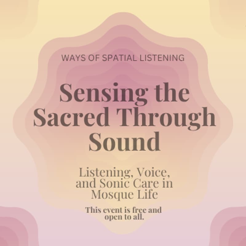 Cover Image for Sensing the Sacred Through Sound