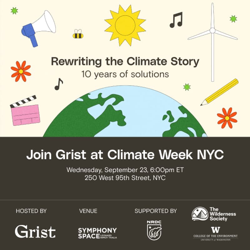 Cover Image for NOTIFY ME WHEN TICKETS ARE AVAILABLE: Rewriting the Climate Story: 10 Years of Solutions