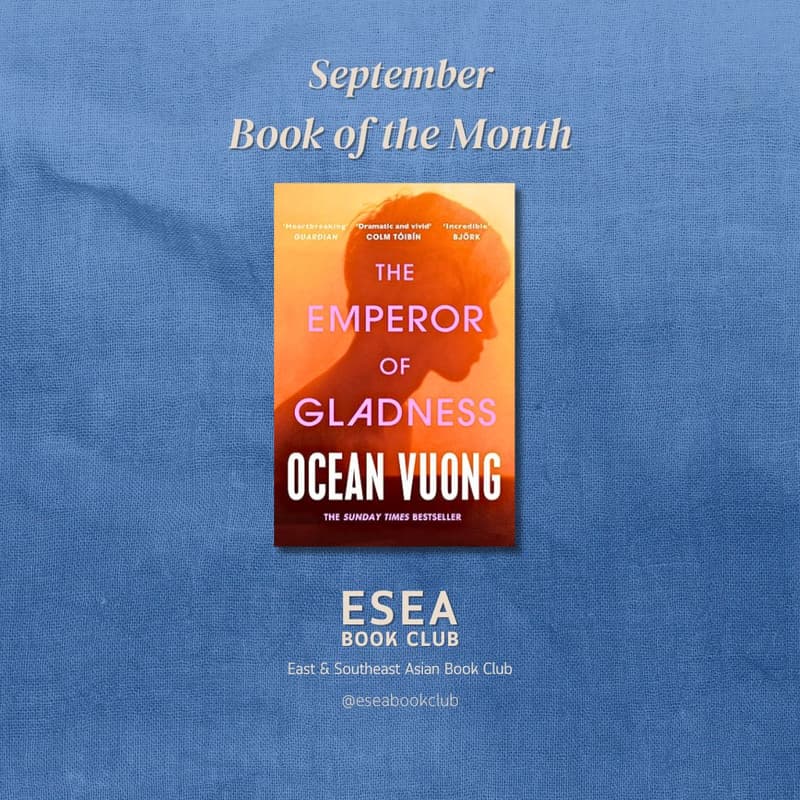 Cover Image for September Book Club - Emperor of Gladness by Ocean Vuong