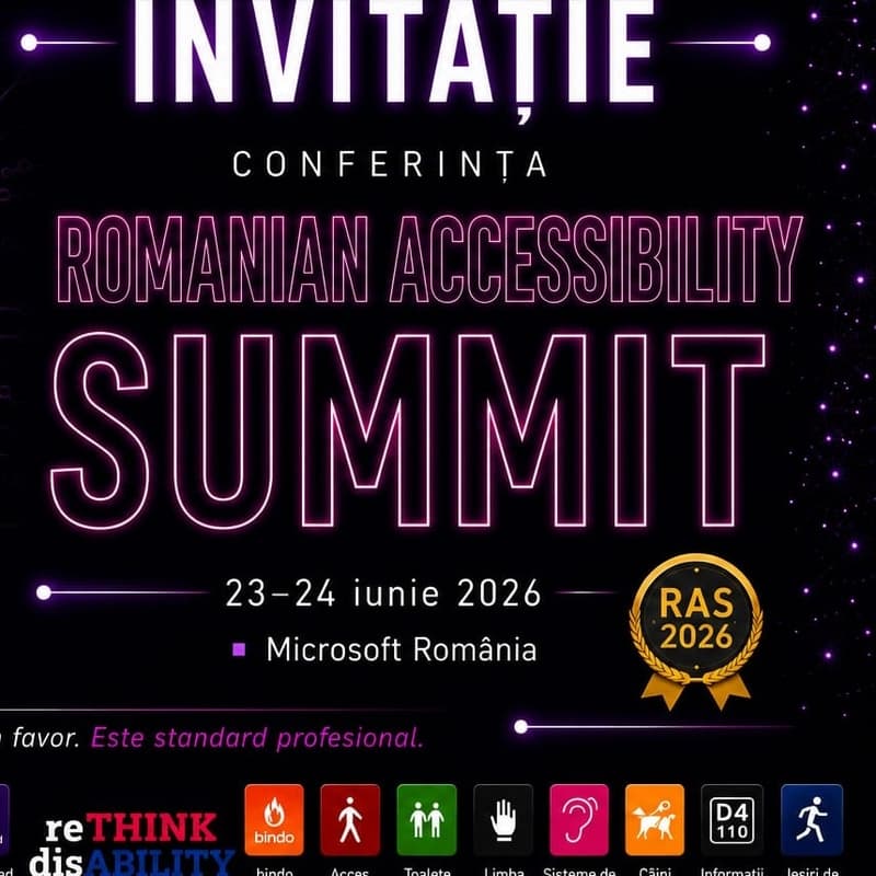 Cover Image for ROMANIAN ACCESSIBILITY SUMMIT