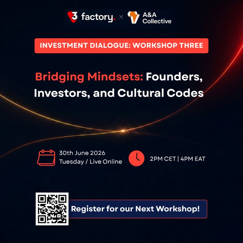 Cover Image for Workshop 3 - Bridging Mindsets: Founders, Investors, and Cultural Codes