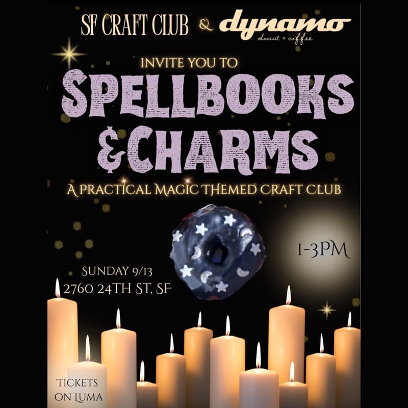 Cover Image for Spellbooks & Charms - A Practical Magic Craft Club