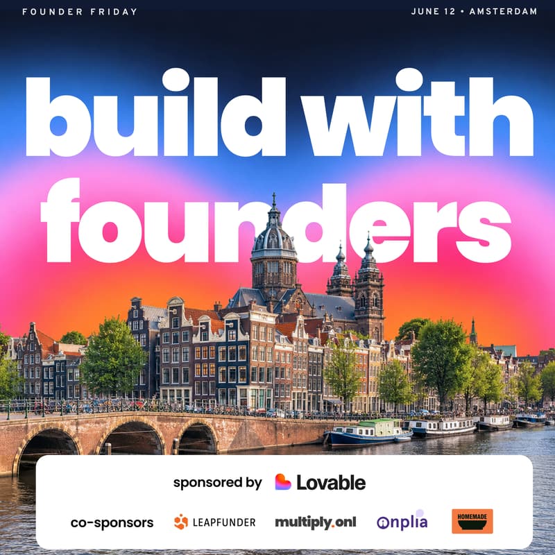 Cover Image for Founder Friday x Lovable