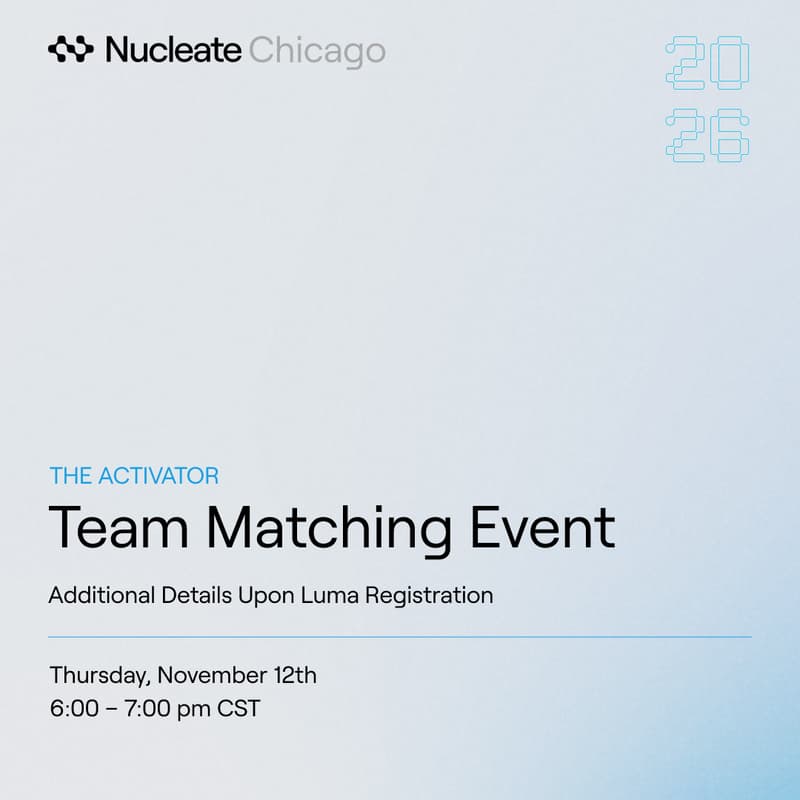 Cover Image for Nucleate Chicago In-Person Team Matching
