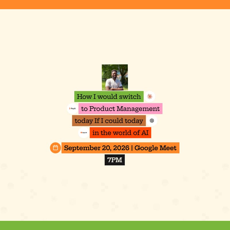 Cover Image for Transitioning to product management in the AI age