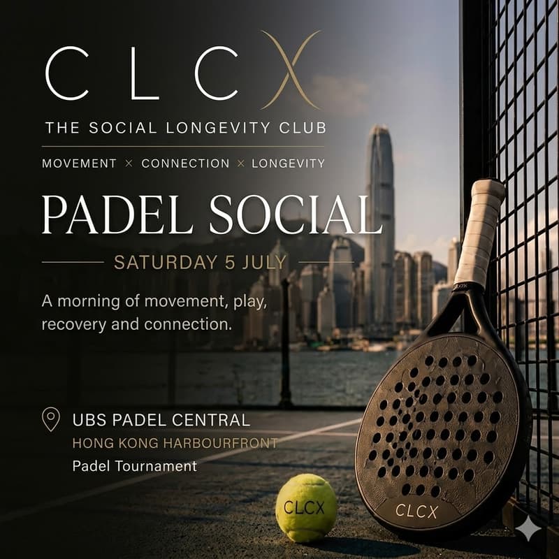 Cover Image for CLCX Padel Social: Movement, Connection & Longevity