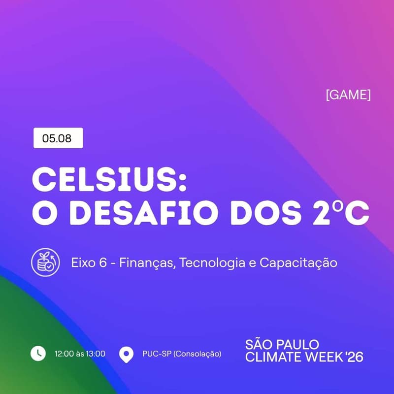 Cover Image for CELSIUS: O DESAFIO DOS 2ºC - GAME | SP Climate Week