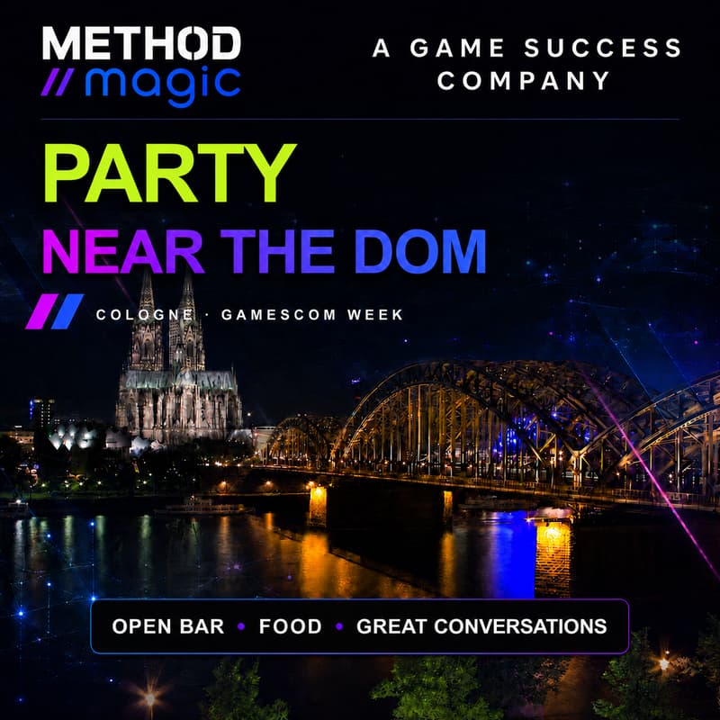 Cover Image for METHOD//MAGIC and Friends - Gamescom Party Mixer.