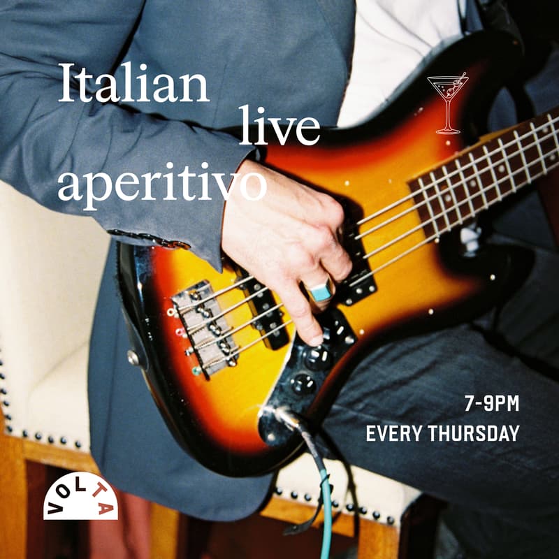 Cover Image for Italian Live Aperitivo