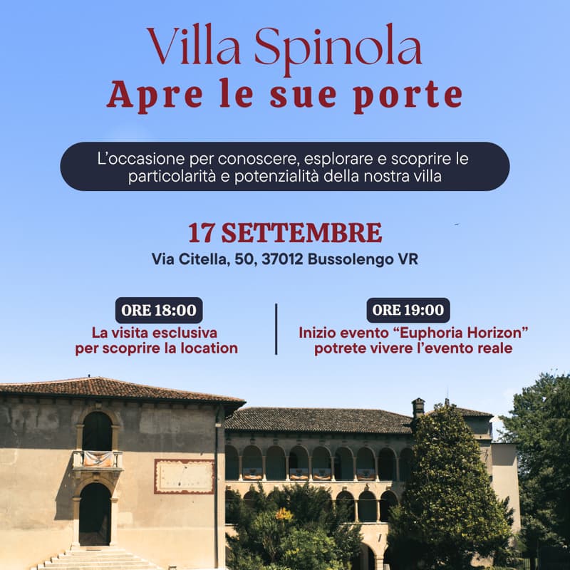 Cover Image for Villa Spinola apre le sue porte