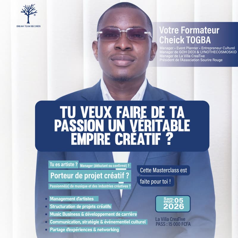 Cover Image for Cheick TOGBA MASTERCLASS