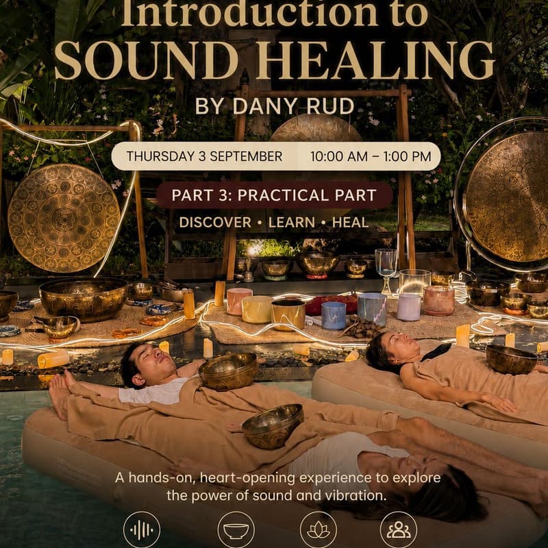 Cover Image for FREE Introduction to Sound Healing: Part 3, Practical Training