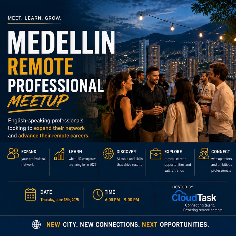 Cover Image for Medellín Remote Professionals Meetup