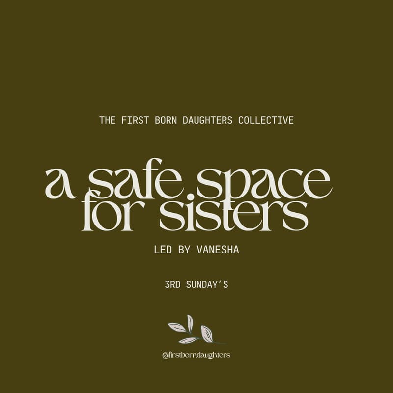 Cover Image for a Safe Space for Sisters