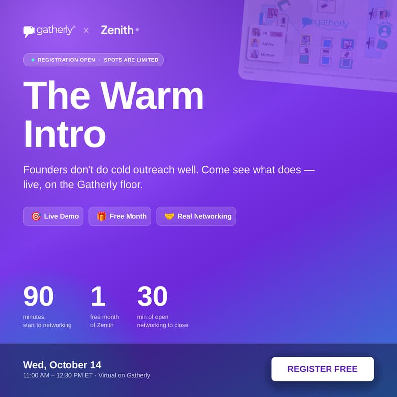Cover Image for The Warm Intro, with Zenith