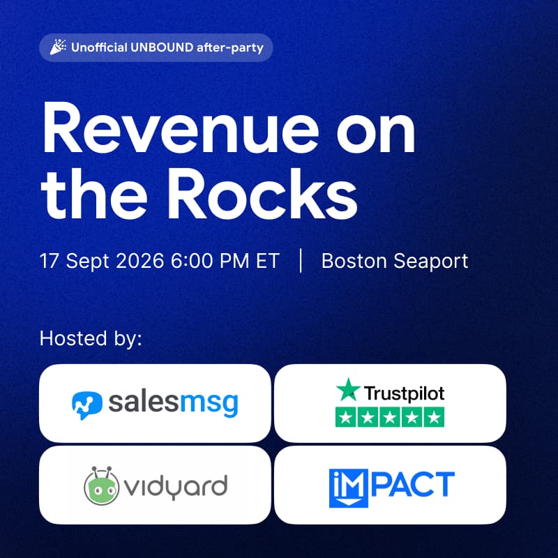 Cover Image for Revenue on the Rocks - the Unofficial UNBOUND after-party!