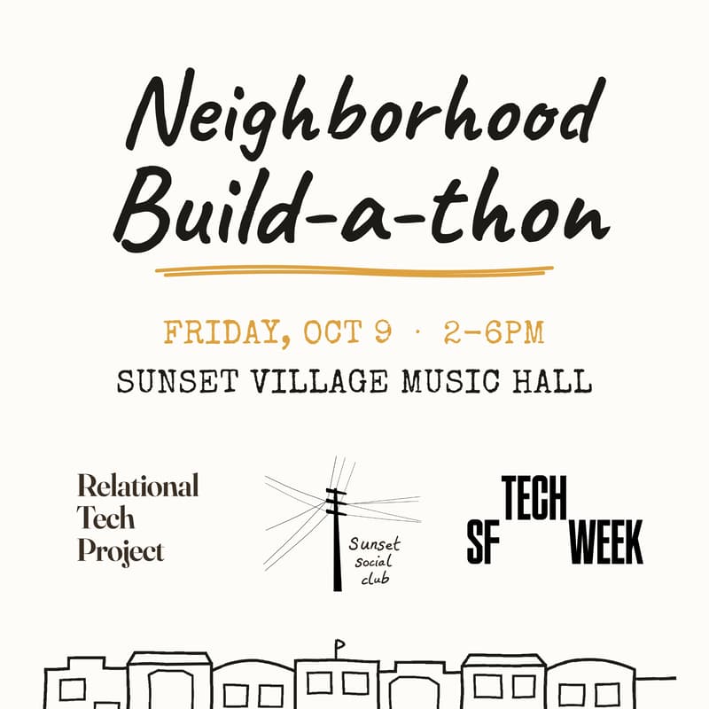 Cover Image for Sunset Neighborhood Build-a-thon