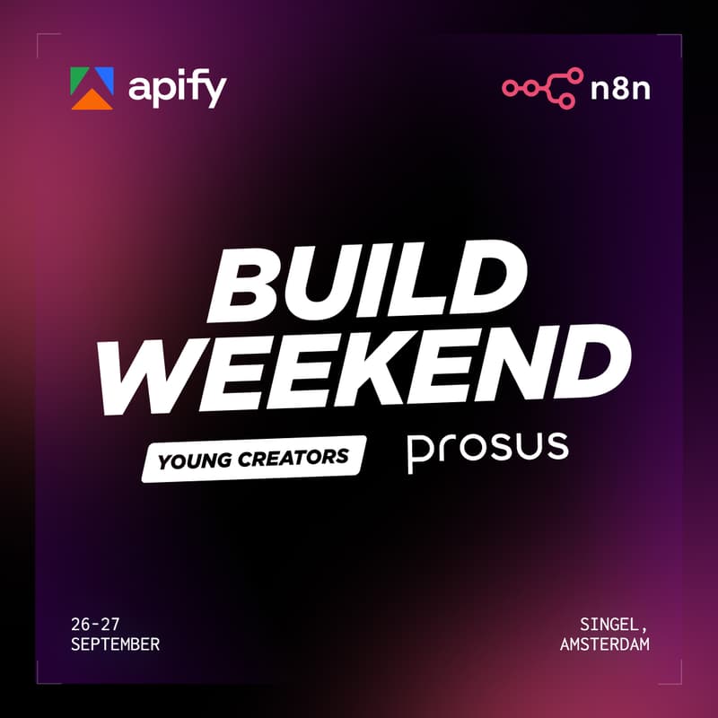 Build Weekend by Young Creators & Prosus
