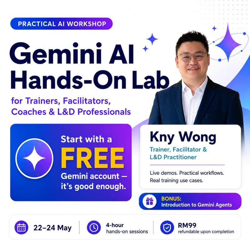 Cover Image for Gemini AI for Trainers & Facilitators