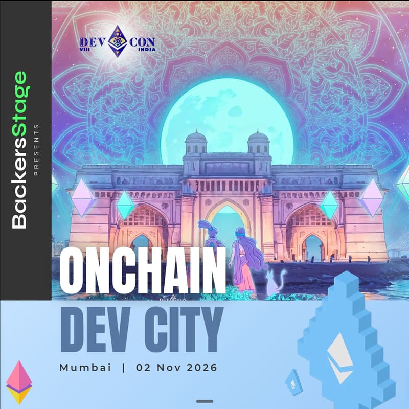 Cover Image for Onchain Dev City - Devcon [8] INDIA 🇮🇳