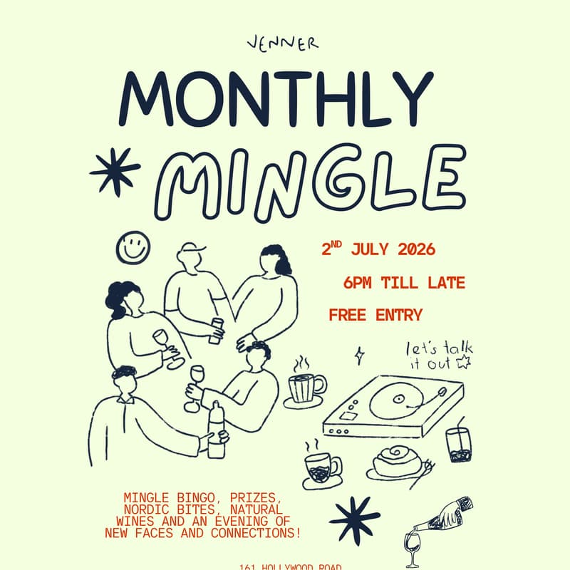 Cover Image for venner: monthly mingle july