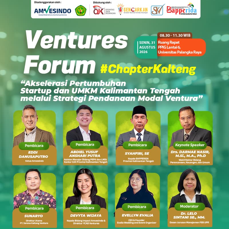 Cover Image for Ventures Forum #ChapterKalteng