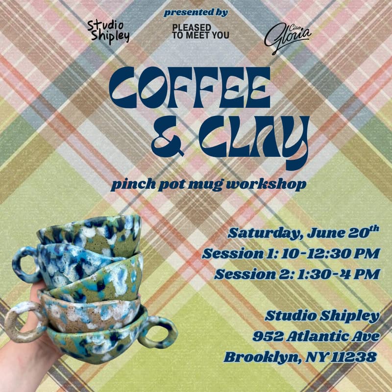 Cover Image for Coffee & Clay Pinch Pot Mug Workshop