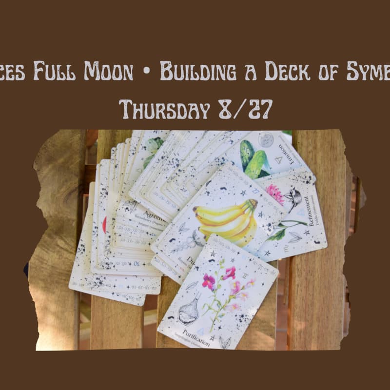 Cover Image for Pisces Full Moon • Building a Deck of Symbols • Private Wyrd Scouts Activity