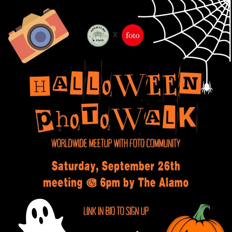 Cover Image for Foto Walk 2026 - San Antonio, TX (Halloween Themed)