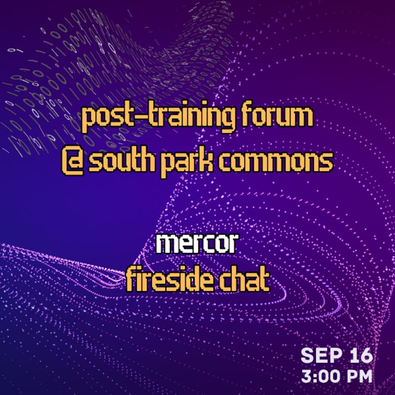 Cover Image for SPC Post-Training Forum: Mercor CEO, Brendan Foody