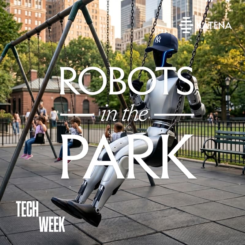 Cover Image for Robots in the Park (NY Tech Week Interactive Demo)
