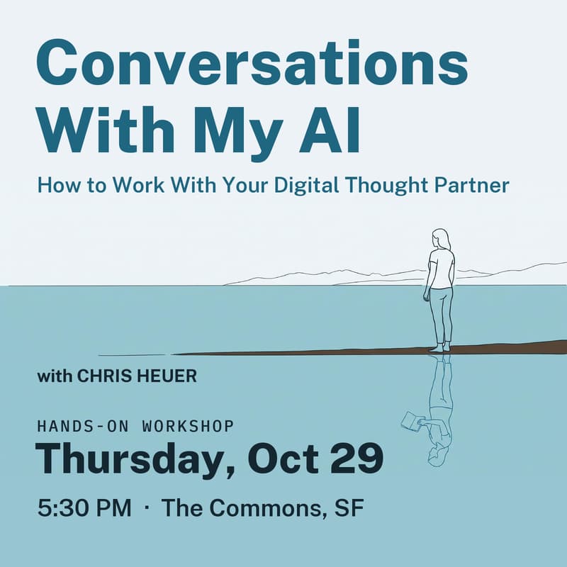 Cover Image for Conversations with my AI: How to work with your new thought partner.