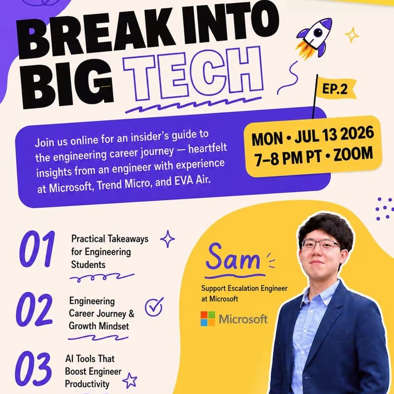 Cover Image for How to break into BIG TECH