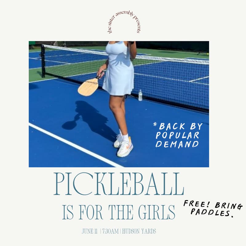 Cover Image for Pickleball is for the Girls