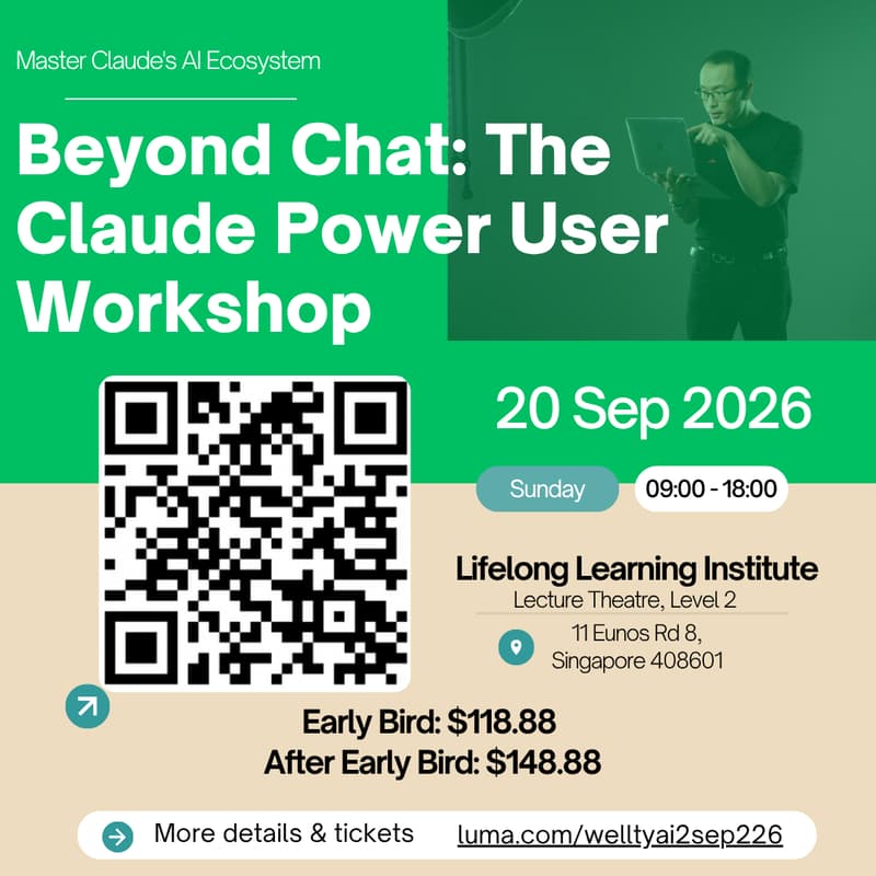 Cover Image for Beyond Chat: The Claude Power User Workshop (WA-201)