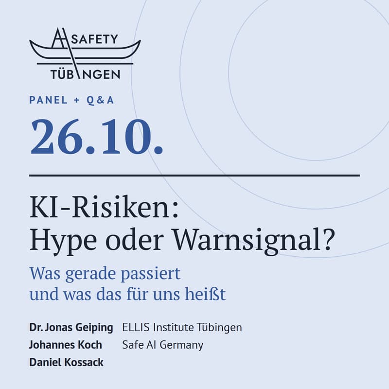 Cover Image for Panel + Q&A: KI-Risiken abwenden: Perspektiven aus der Praxis