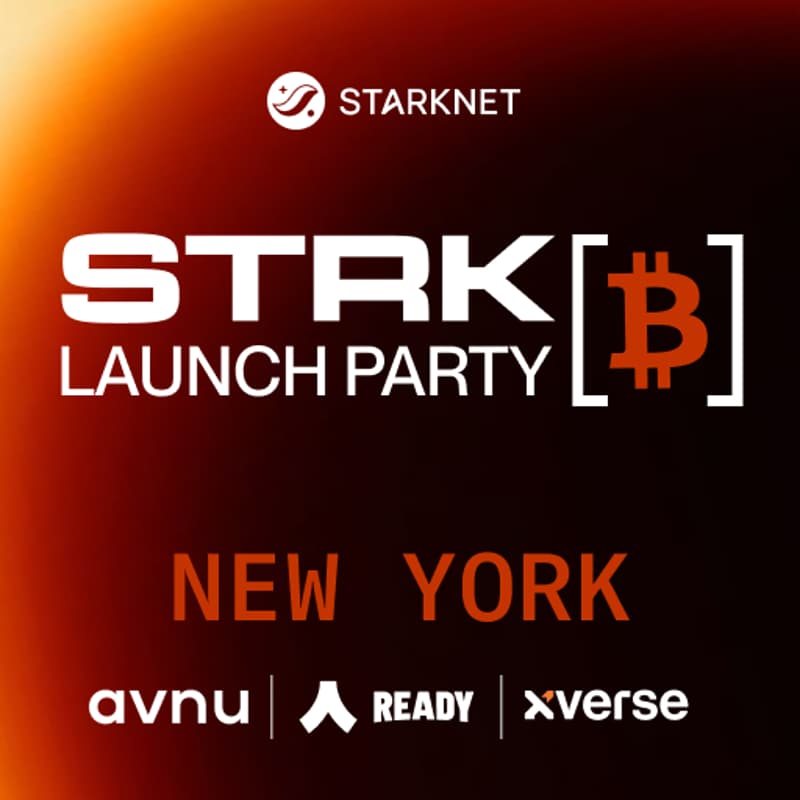 Cover Image for strkBTC Live: NYC Launch Party