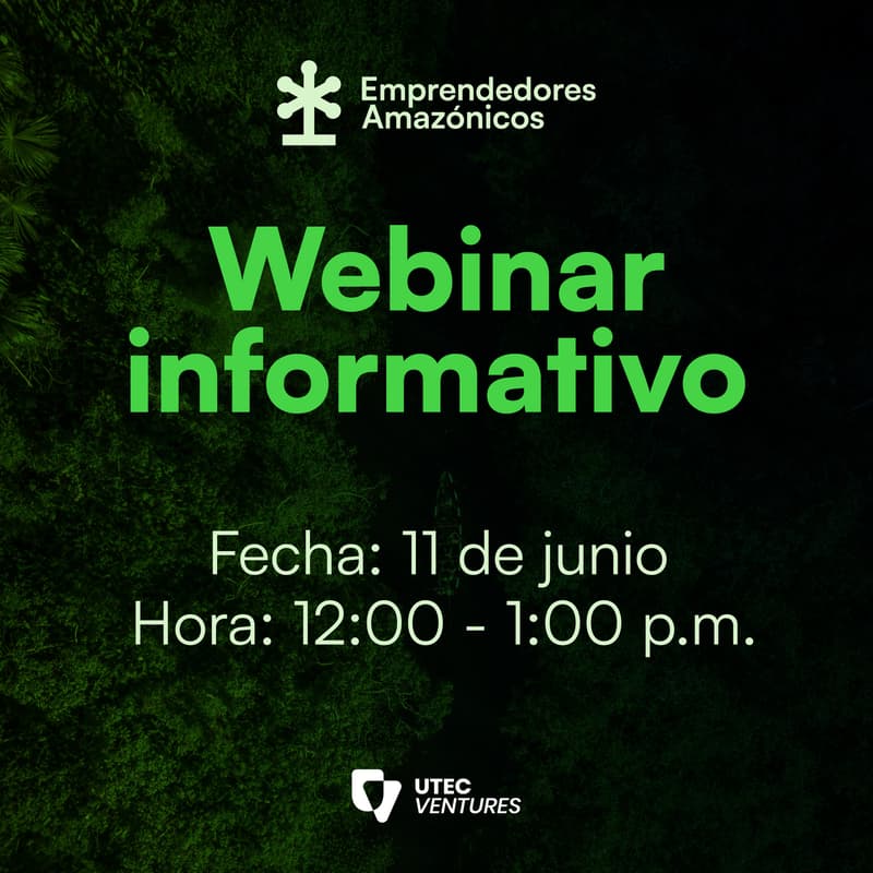 Cover Image for Webinar informativo: Convocatoria Emprendedores Amazónicos 2026