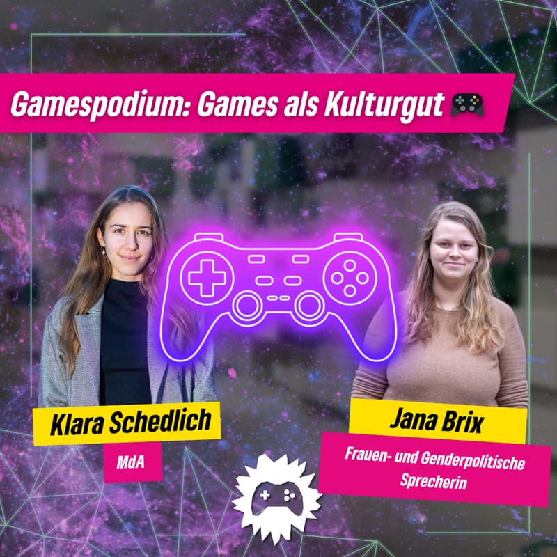 Cover Image for Games als Kulturgut - Podium mit Grüne Berlin