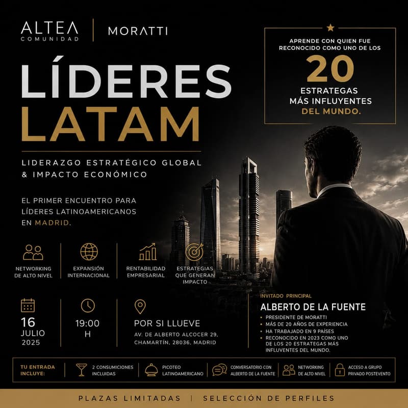 Cover Image for LÍDERES LATAM - liderazgo estratégico global & impacto económico con Alberto de la Fuente