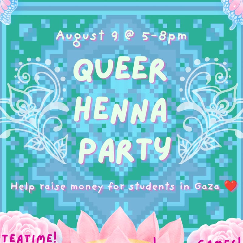 Cover Image for Queer Henna Party with MizMehndi